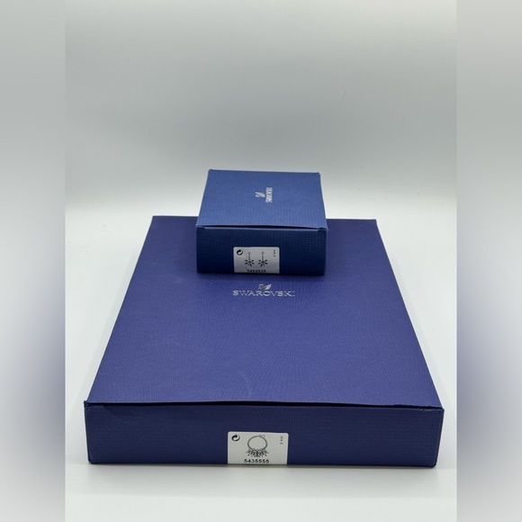 Swarovski Odyssey Collection Necklace,Matching Two Way Earrings NWT  BOX Gold - Picture 13 of 17